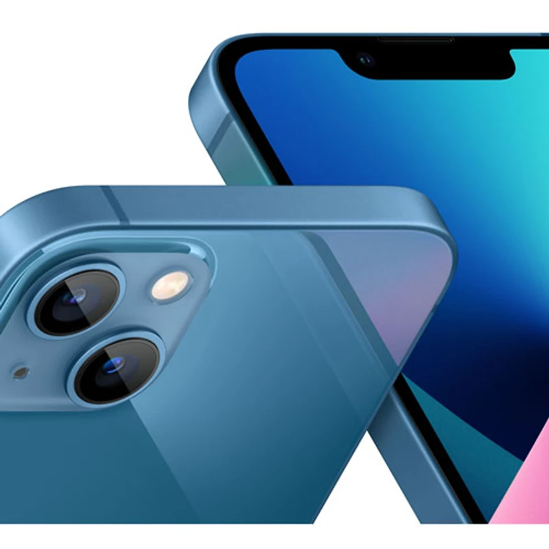 iPhone 13 de 128 Go d'Apple offert par TELUS - Bleu - Financement mensuel
