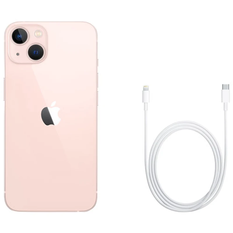 Fido Apple iPhone 13 128GB - Pink - Monthly Financing
