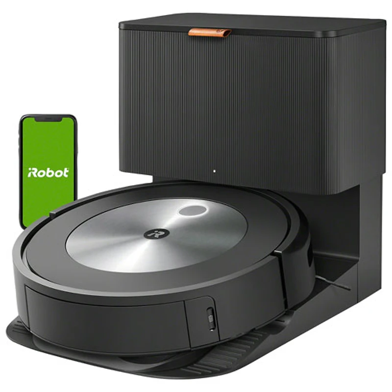 Aspirateur robot connecté Wi-Fi Roomba j7+ à vidage automatique d'iRobot (j7550)