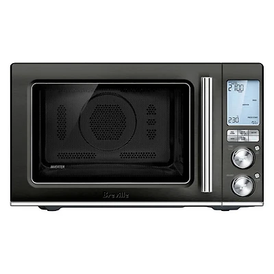 Micro-ondes à convection/Friteuse à air chaud 3-en-1 Combi Wave de Breville - 1,1 pi³ - Acier inoxydable noir