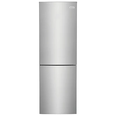 Réfrigérateur congélateur inférieur 11,5 pi³ 24 po/éclairage DEL de Frigidaire (FRBG1224AV) - Inox
