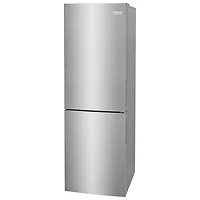 Réfrigérateur congélateur inférieur 11,5 pi³ 24 po/éclairage DEL de Frigidaire (FRBG1224AV) - Inox
