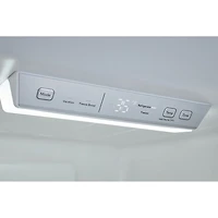 Réfrigérateur congélateur inférieur 11,5 pi³ 24 po/éclairage DEL de Frigidaire (FRBG1224AV) - Inox