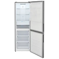 Réfrigérateur congélateur inférieur 11,5 pi³ 24 po/éclairage DEL de Frigidaire (FRBG1224AV) - Inox