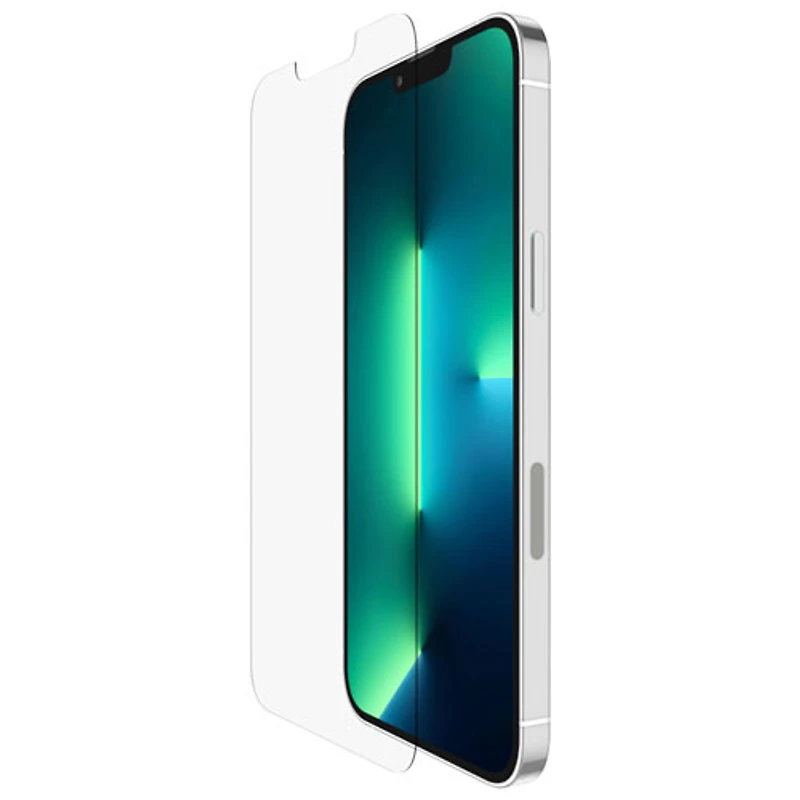 Belkin UltraGlass Antimicrobial Screen Protector for iPhone 14/13 Pro with Installation Guide Tray