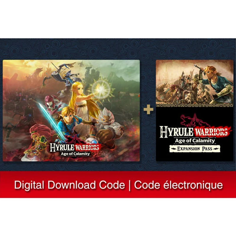 Abonnement d'extension et Hyrule Warriors: Age of Calamity (Switch) - Téléchargement numérique