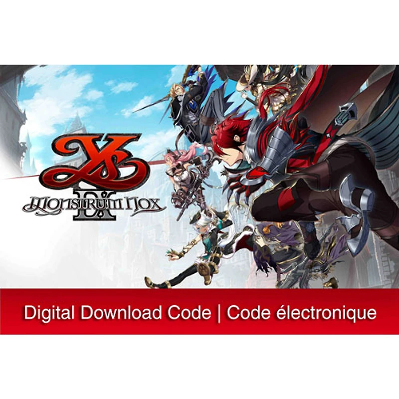 Ys IX: Monstrum Nox (Switch) - Téléchargement numérique