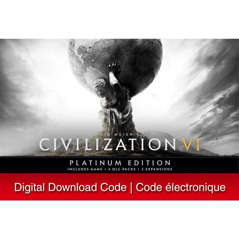 Sid Meier's Civilization VI Platinum Edition (Switch) - Téléchargement numérique
