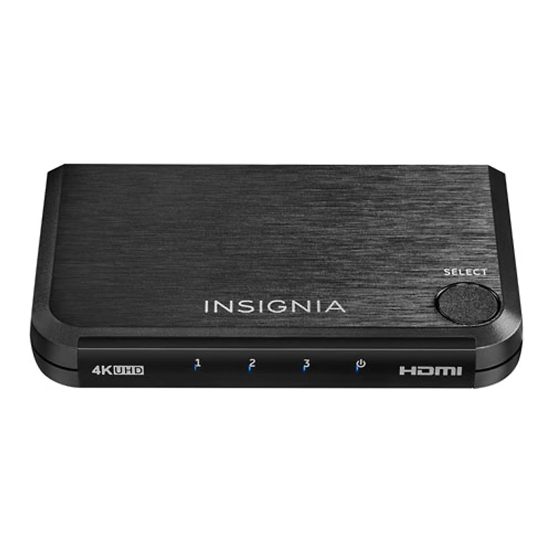 Insignia 3-Port 4K HDMI Switch - Black - Only at Best Buy