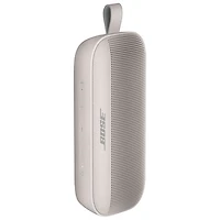 Haut-parleur sans fil Bluetooth étanche SoundLink Flex de Bose - Blanc fumée
