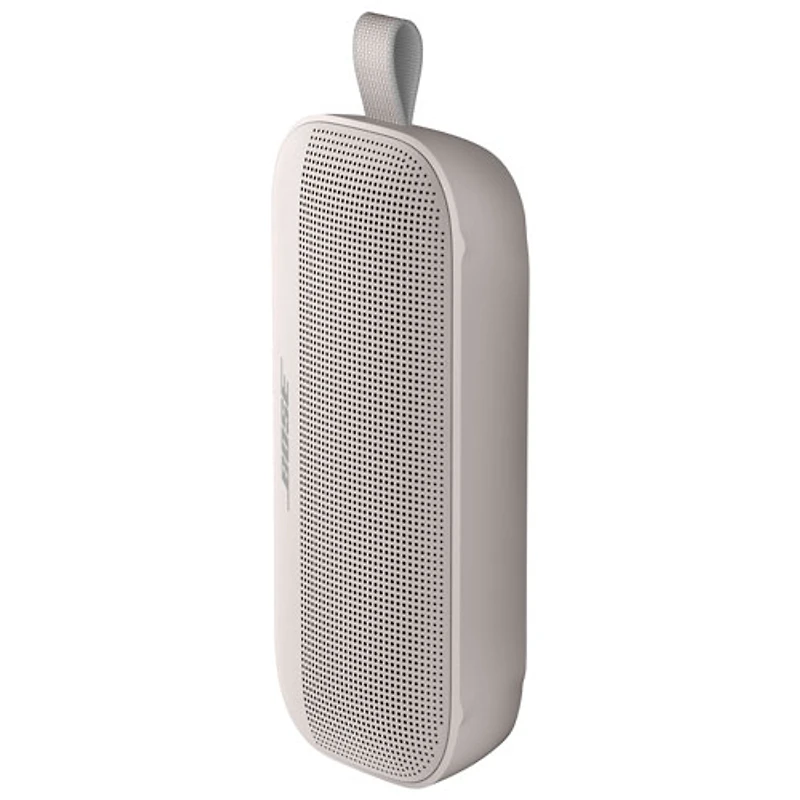 Haut-parleur sans fil Bluetooth étanche SoundLink Flex de Bose - Blanc fumée