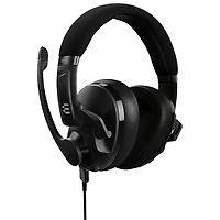 Casque de jeu hybride avec fil/Bluetooth H3 d'EPOS - Noir