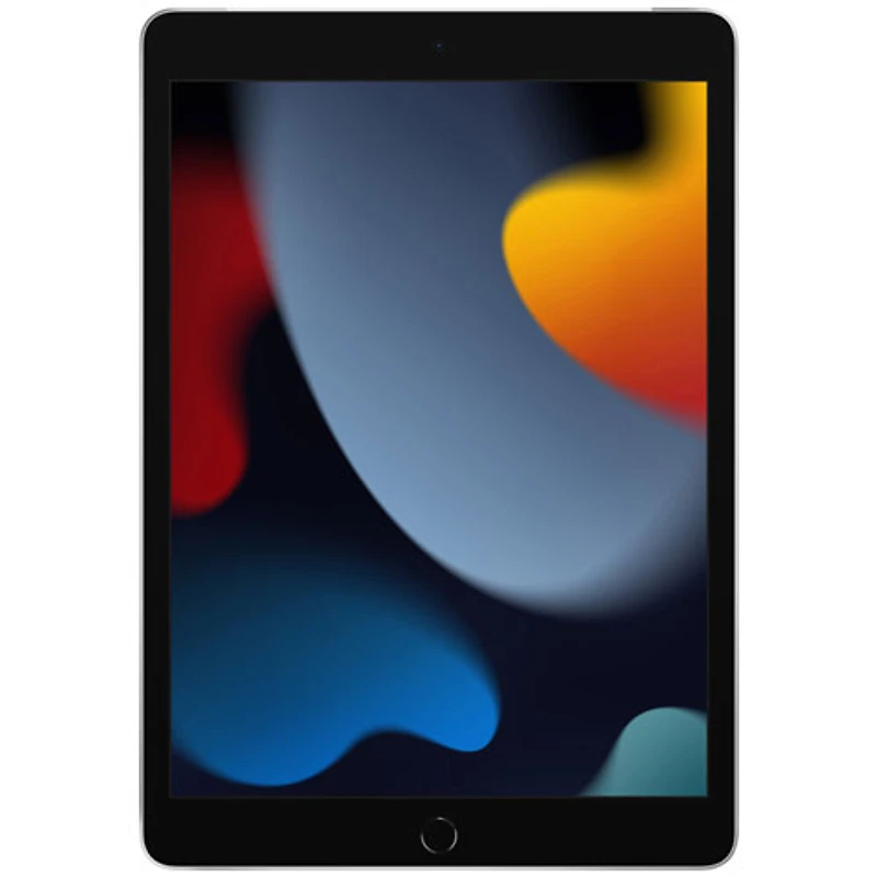 iPad 10,2 po 256 Go avec Wi-Fi et 4G LTE d'Apple (9e génération) offert par Bell - Argenté