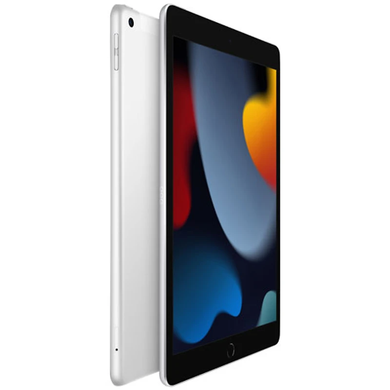 iPad 10,2 po 256 Go avec Wi-Fi et 4G LTE d'Apple (9e génération) offert par Bell - Argenté