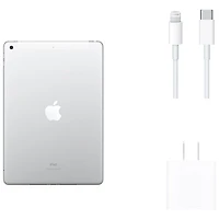 iPad 10,2 po 256 Go avec Wi-Fi et 4G LTE d'Apple (9e génération) offert par Bell - Argenté