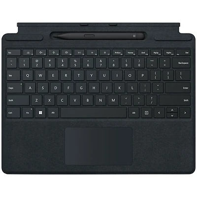 Microsoft Surface Pro Signature Keyboard with Slim Pen 2 - Black - English