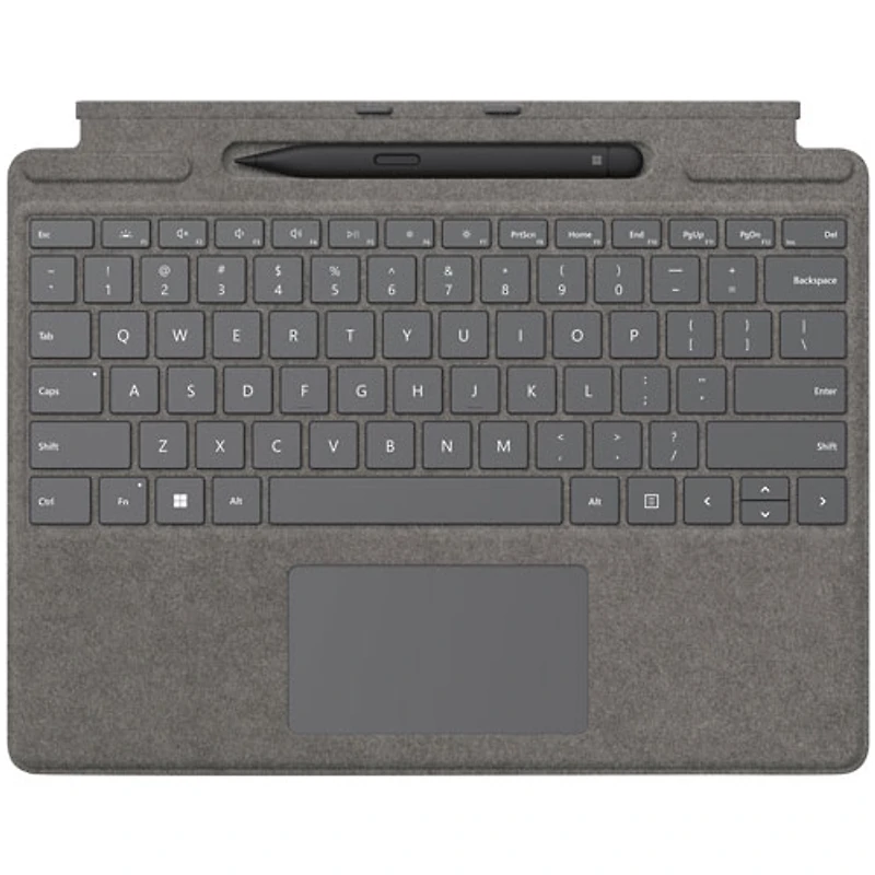 Microsoft Surface Pro Signature Keyboard with Slim Pen 2 - Platinum - English