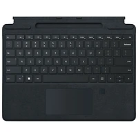 Microsoft Surface Pro Signature Keyboard with Fingerprint Reader - Black - English