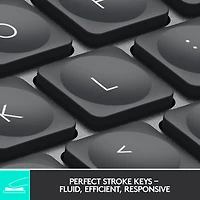 Clavier ergonomique rétroéclairé Bluetooth MX Keys Mini de Logitech - Noir