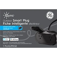 Prise intelligente extérieure marche/arrêt Cync de GE