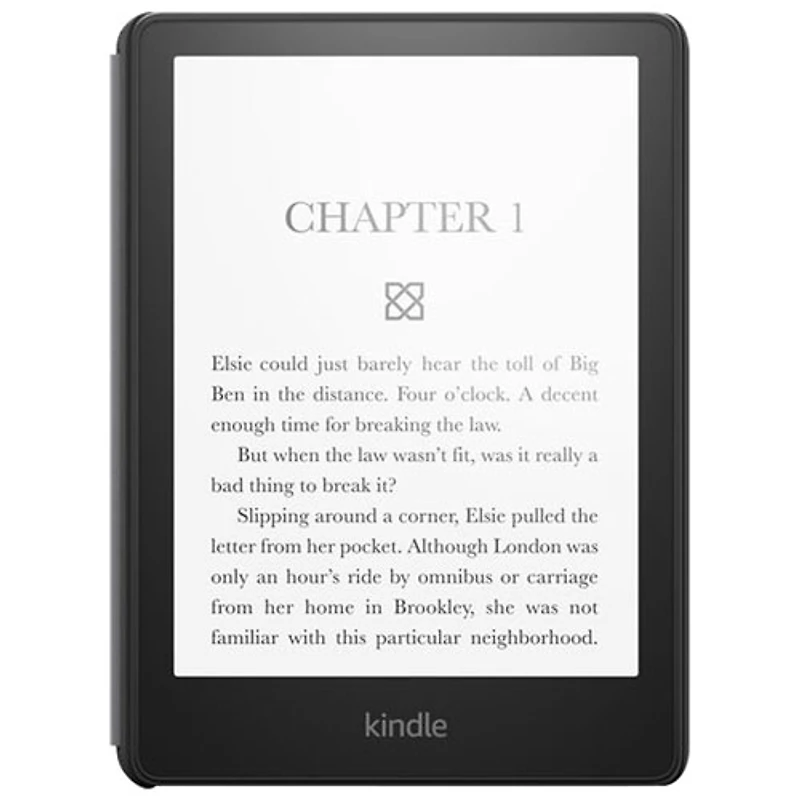 Étui en tissu pour Kindle Paperwhite (11e génération) d'Amazon - Noir