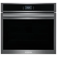 Frigidaire Gallery 30" 5.3 Cu. Ft. Combination Electric Wall Oven (GCWS3067AD) - Black Stainless