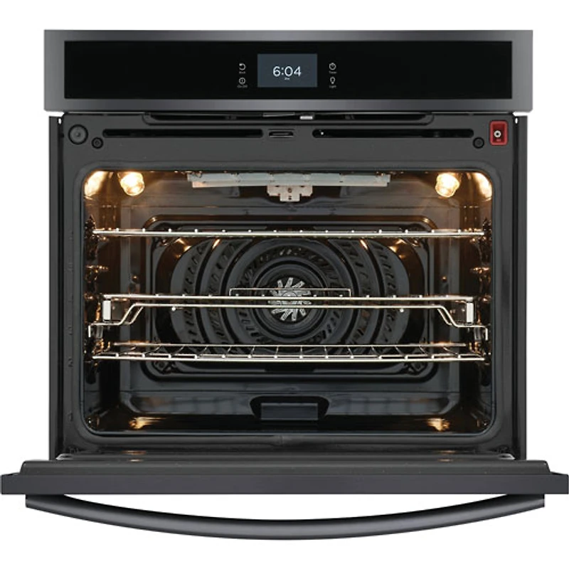 Frigidaire Gallery 30" 5.3 Cu. Ft. Combination Electric Wall Oven (GCWS3067AD) - Black Stainless