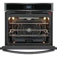 Frigidaire Gallery 30" 5.3 Cu. Ft. Combination Electric Wall Oven (GCWS3067AD) - Black Stainless