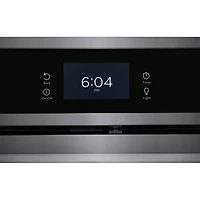 Frigidaire Gallery 30" 5.3 Cu. Ft. Combination Electric Wall Oven (GCWS3067AD) - Black Stainless