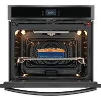 Frigidaire Gallery 30" 5.3 Cu. Ft. Combination Electric Wall Oven (GCWS3067AD) - Black Stainless