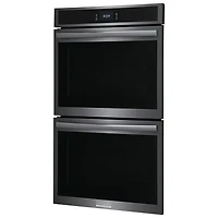 Frigidaire Gallery 30" 10.6 Cu. Ft. Double Electric Wall Oven (GCWD3067AD) - Black Stainless