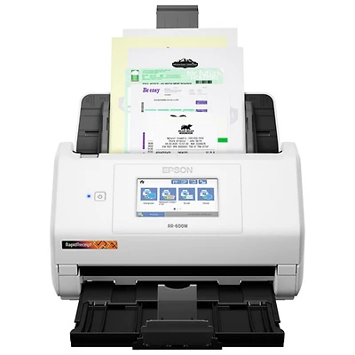 Numériseur de reçus et documents sans fil RapidReceipt RR-600W d'Epson