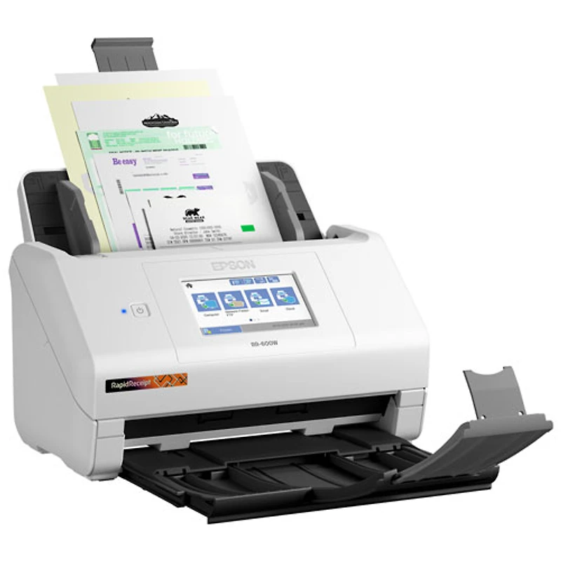 Epson RapidReceipt RR-600W Wireless Receipt & Document Scanner