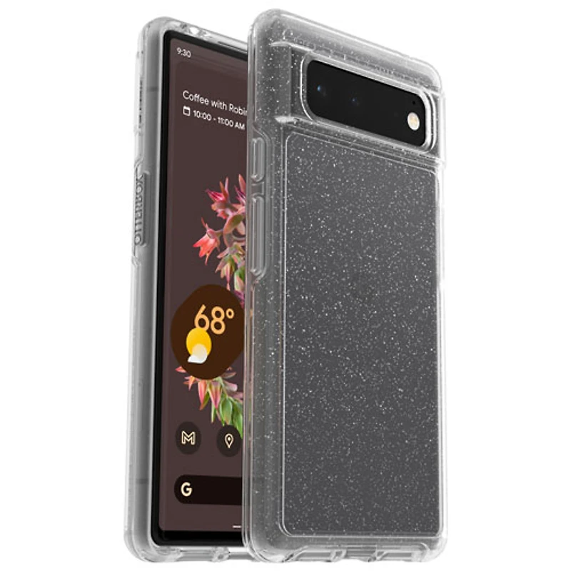 Étui rigide ajusté Symmetry d'OtterBox pour Pixel 6 de Google - Poussière d'étoiles