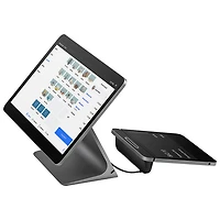 Terminal à double affichage Square Register pour les cartes de crédit et de débit