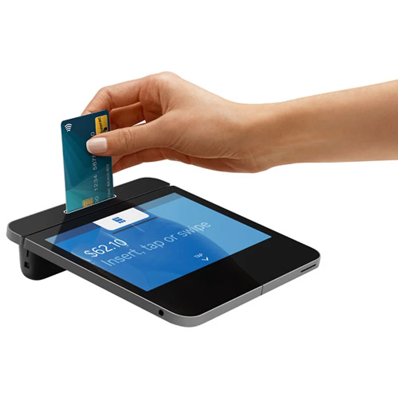 Terminal à double affichage Square Register pour les cartes de crédit et de débit
