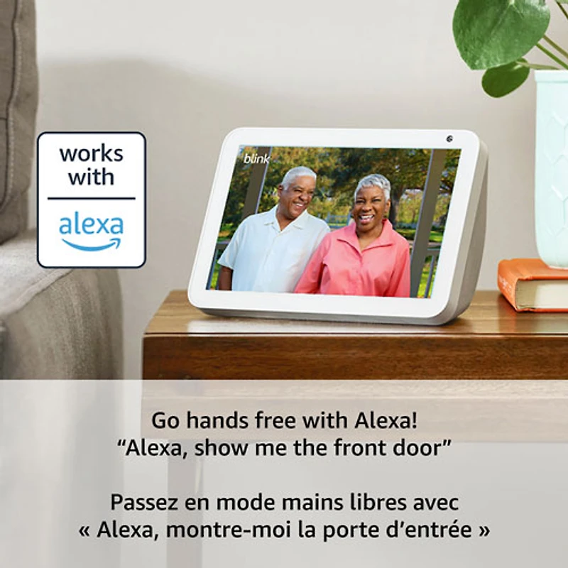 Sonnette vidéo avec ou sans fil de Blink avec module Sync 2 - Noir