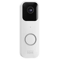 Blink Wired/Wire-Free Video Doorbell - White
