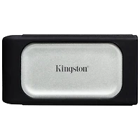 Kingston X2000 1TB USB 3.2 External Solid State Drive (XS2000/1000G) - Metal/Black