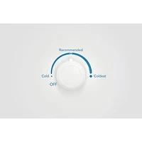 Congélateur vertical de 20 pi³ sans dégivrage de Frigidaire (FFUE2022AW) - Blanc