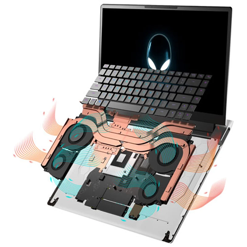 Alienware x15 15.6" 360Hz Gaming Laptop - Intel Core i7-11800H - 16GB DDR4 - 512GB SSD - NVIDIA RTX 3070 - Windows 10 Home - White - English