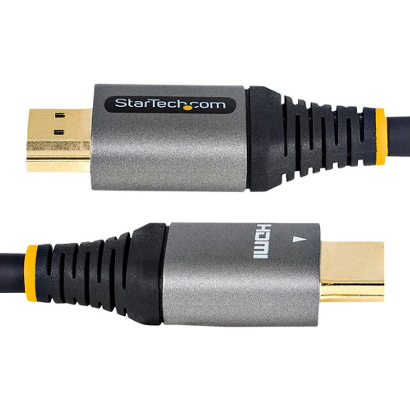 Câble 8K HDMI 2.1 de 2m (6,56 pi) de StarTech (HDMM21V2M) - Gris/Noir