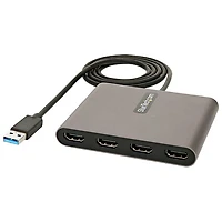 Adaptateur USB 3.0 à 4 ports HDMI de StarTech (USB32HD4)