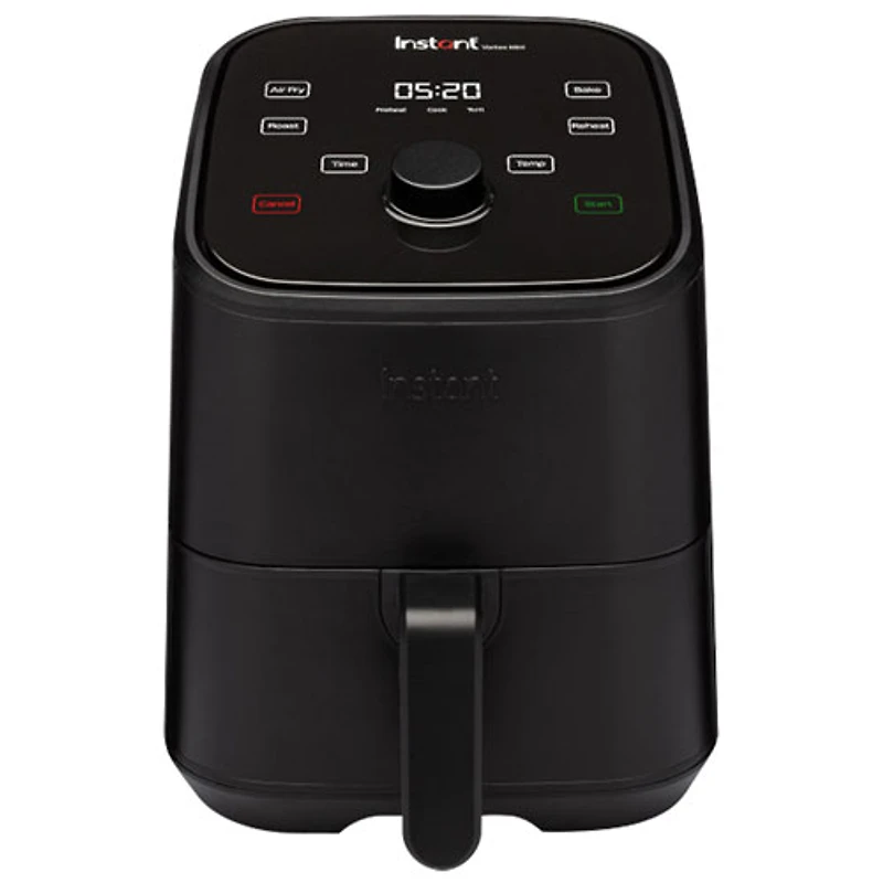 Mini friteuse à air chaud Vortex Instant - 2 L/2 pte - Noir