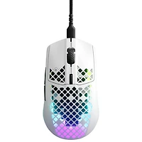 SteelSeries Aerox 3 2022 Edition 8500 DPI Optical Gaming Mouse - Snow