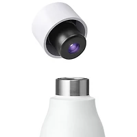 LARQ PureVis 740ml (25 oz.) Self-Cleaning Insulated Stainless Steel Water Bottle - Granite White