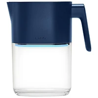 Pichet autonettoyant à filtre UV de 1,9 l (8 tasses) PureVis de LARQ - Bleu Monaco