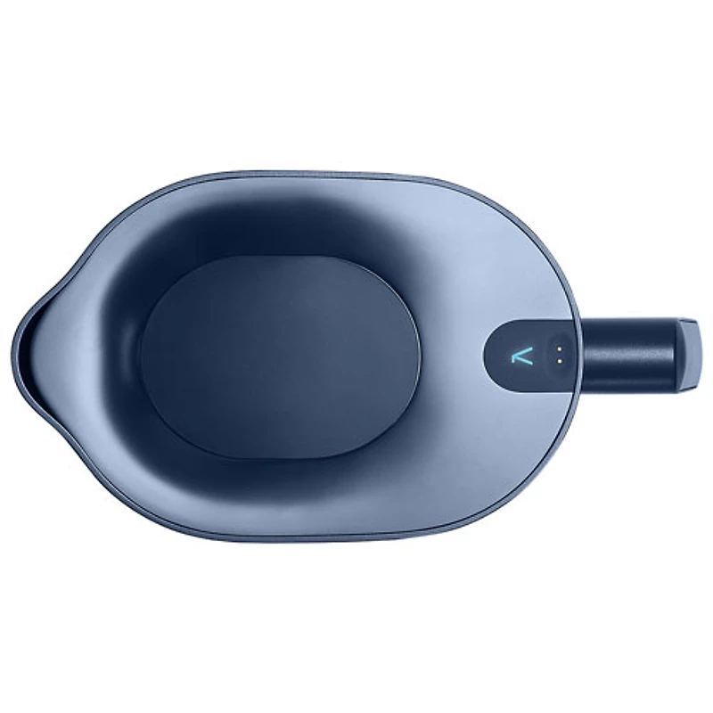 Pichet autonettoyant à filtre UV de 1,9 l (8 tasses) PureVis de LARQ - Bleu Monaco