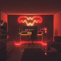 Ensemble Lines de Nanoleaf pour disposition à 60 degrés - Trousse intelligente - 9 barres lumineuses