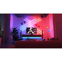 Ensemble Lines de Nanoleaf pour disposition à 60 degrés - Trousse intelligente - 9 barres lumineuses